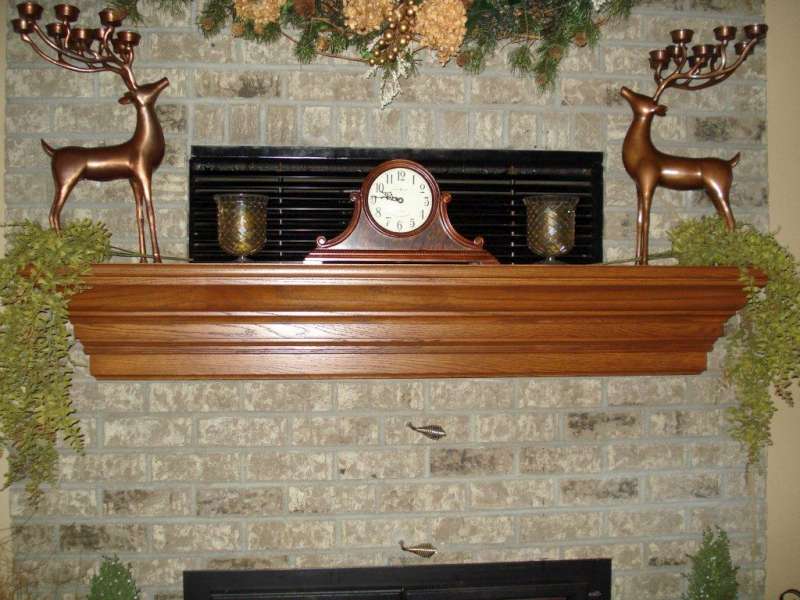 Hegelson Oak Mantel